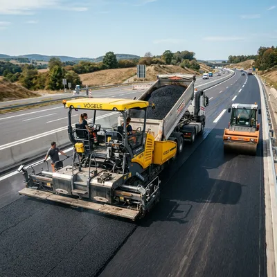 Vogele Asphalt Paver