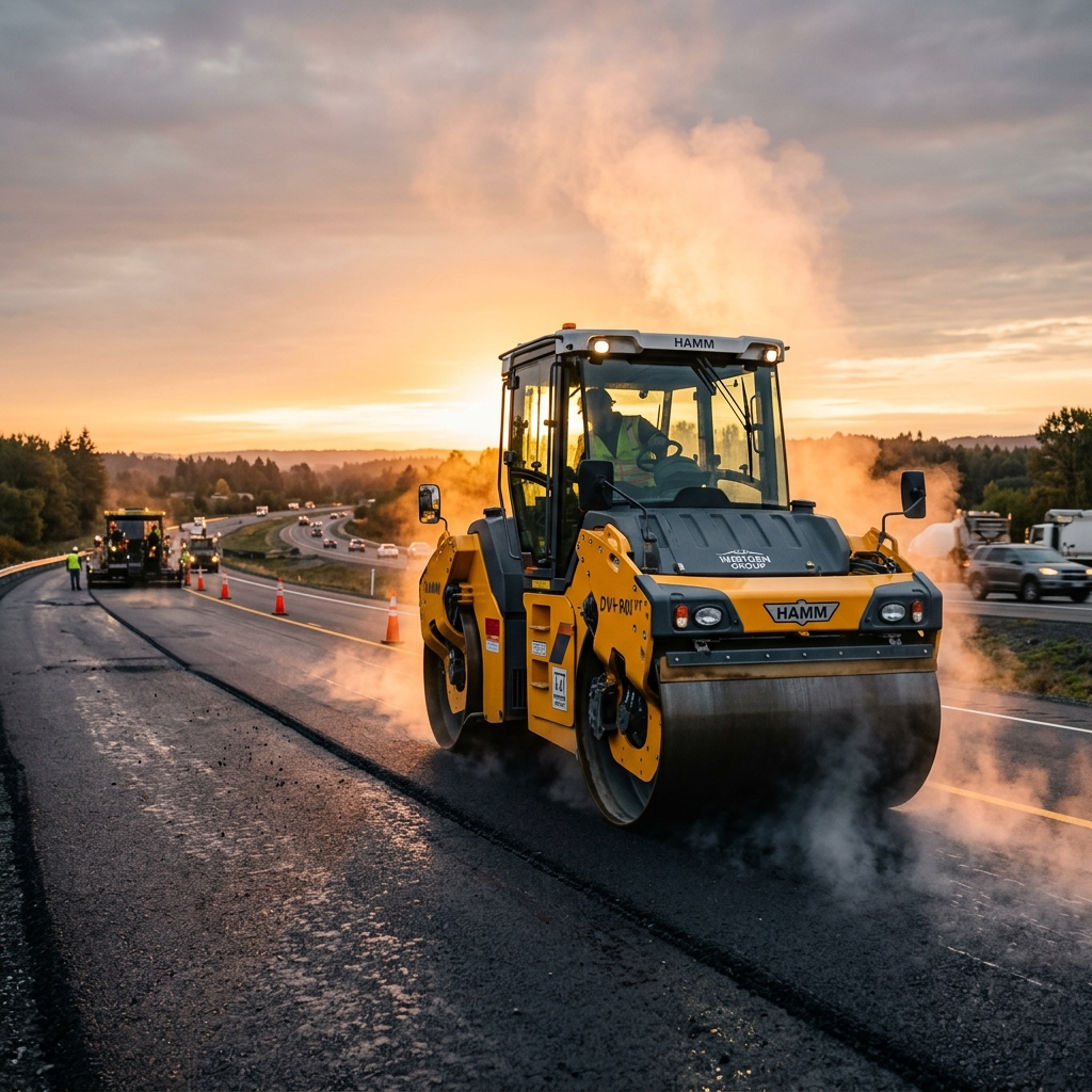 Hamm Road Roller